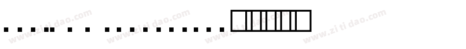 Runic MT Condensed字体转换